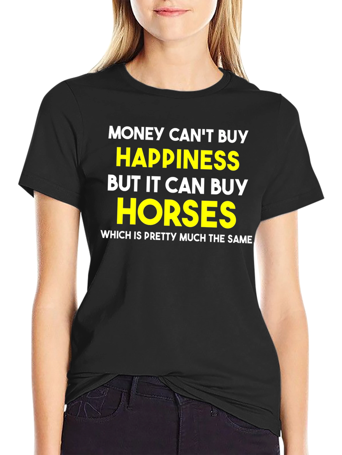 Money Cant Buy Happiness T-Shirt