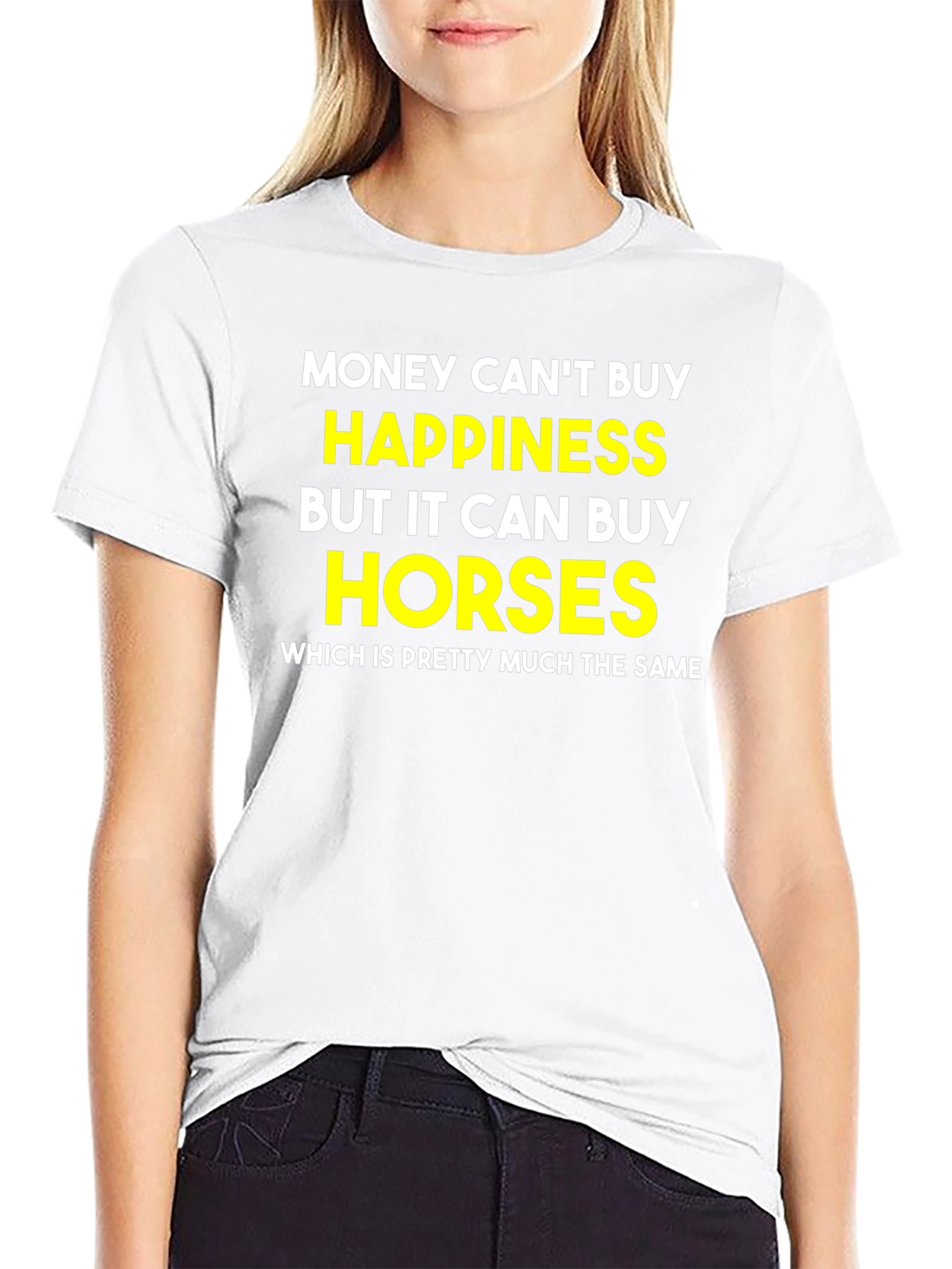 Money Cant Buy Happiness T-Shirt