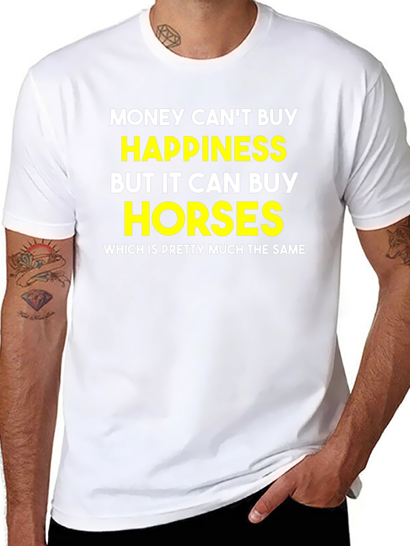 Money Cant Buy Happiness T-Shirt