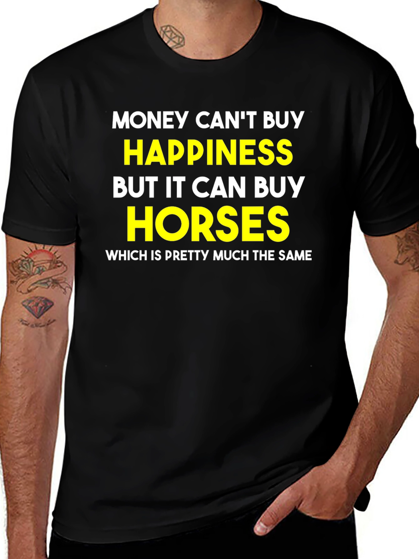 Money Cant Buy Happiness T-Shirt