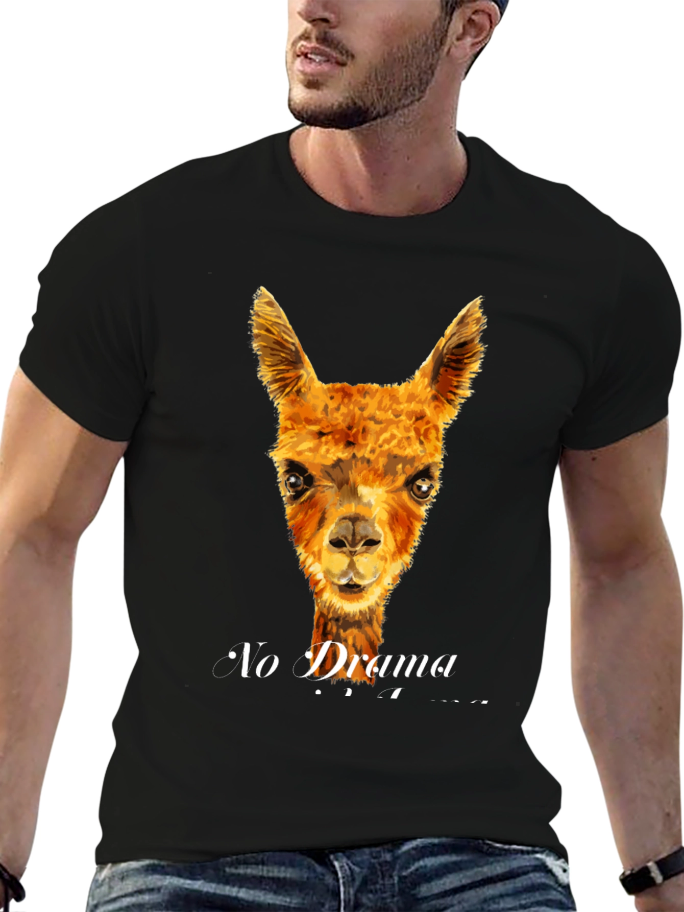 No Drama Llama T-Shirt - Funny Animal Tee