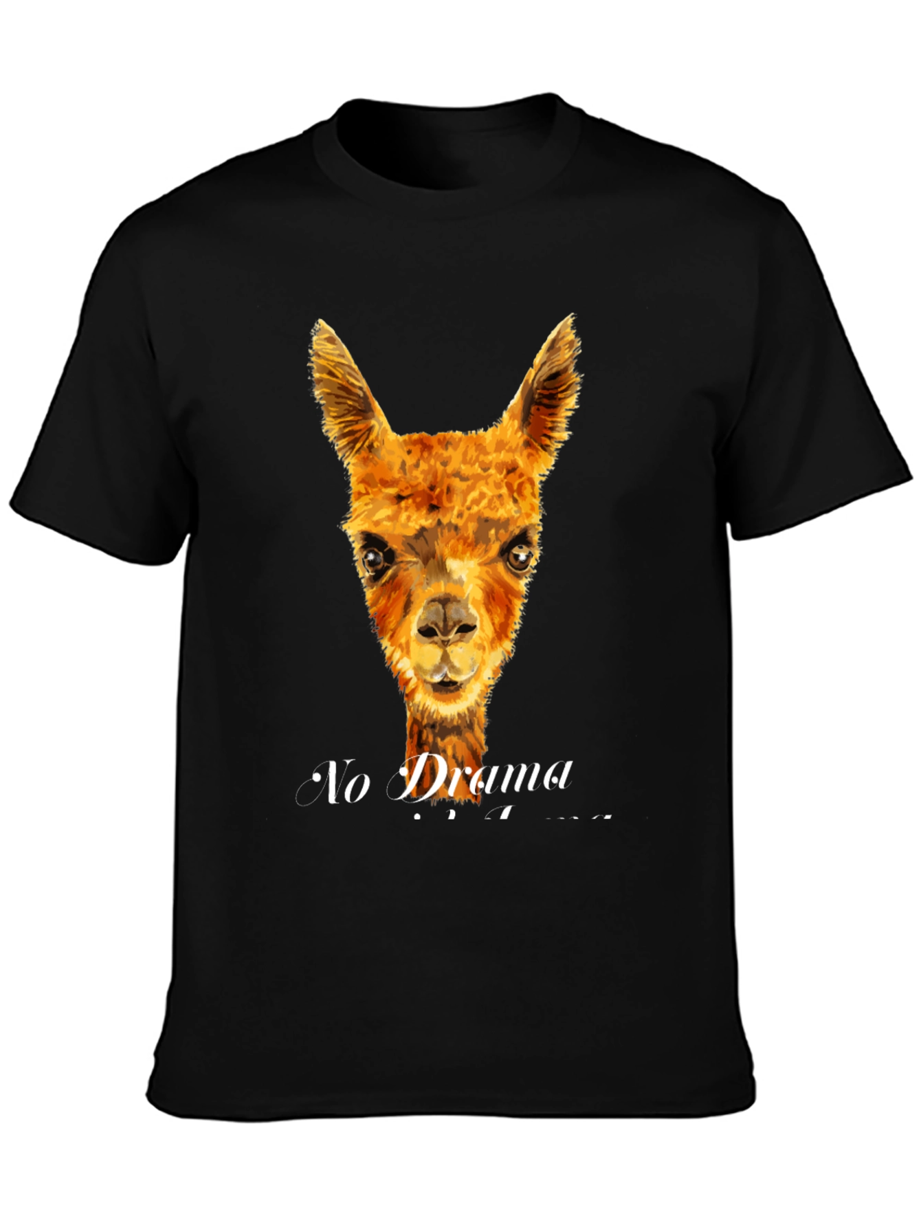 No Drama Llama T-Shirt - Funny Animal Tee