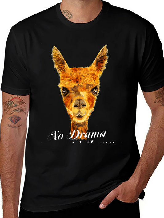 No Drama Llama T-Shirt - Funny Animal Tee