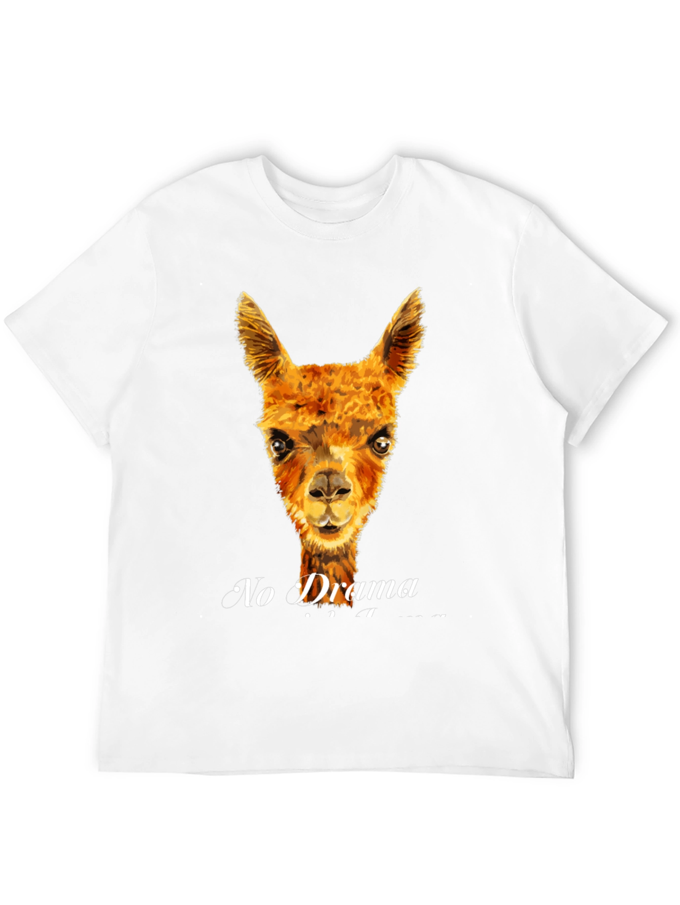 No Drama Llama T-Shirt - Funny Animal Tee