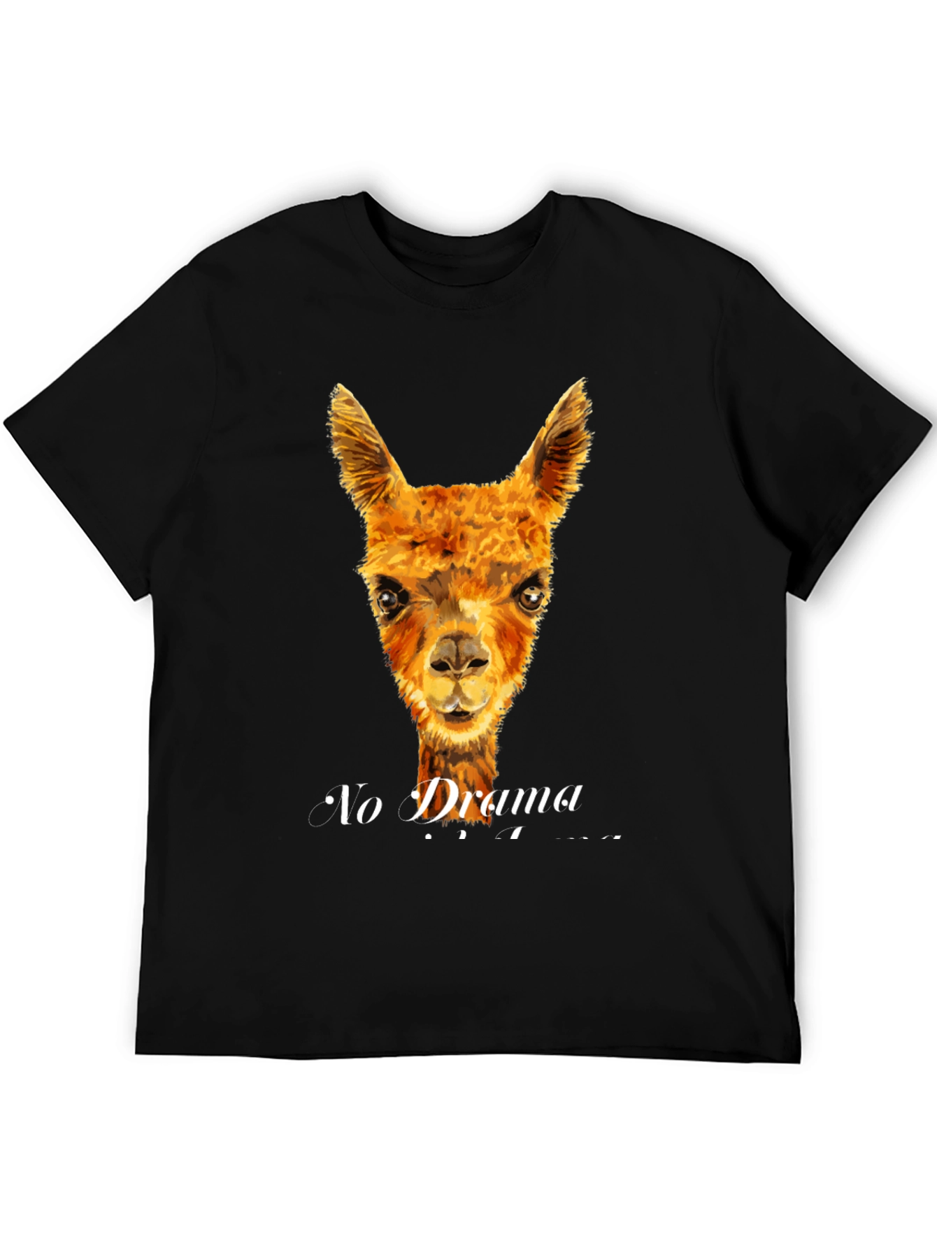 No Drama Llama T-Shirt - Funny Animal Tee