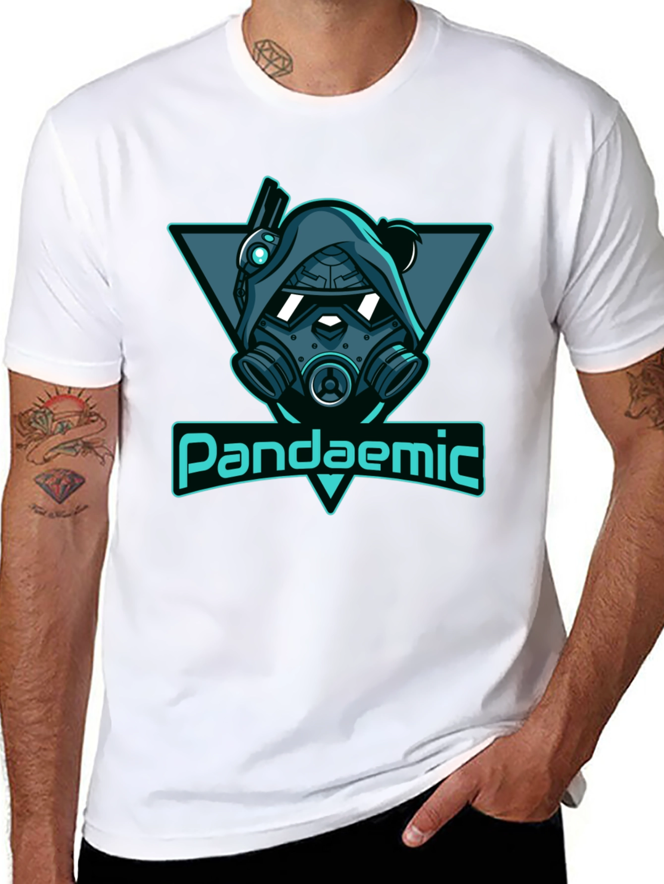 Pandaemic Graphic T-Shirt - Black