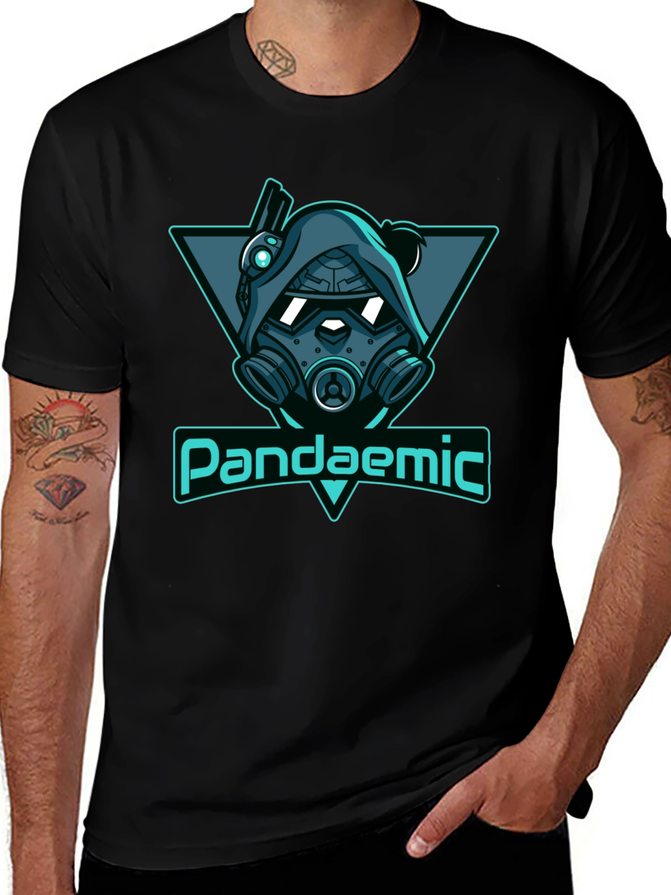 Pandaemic Graphic T-Shirt - Black