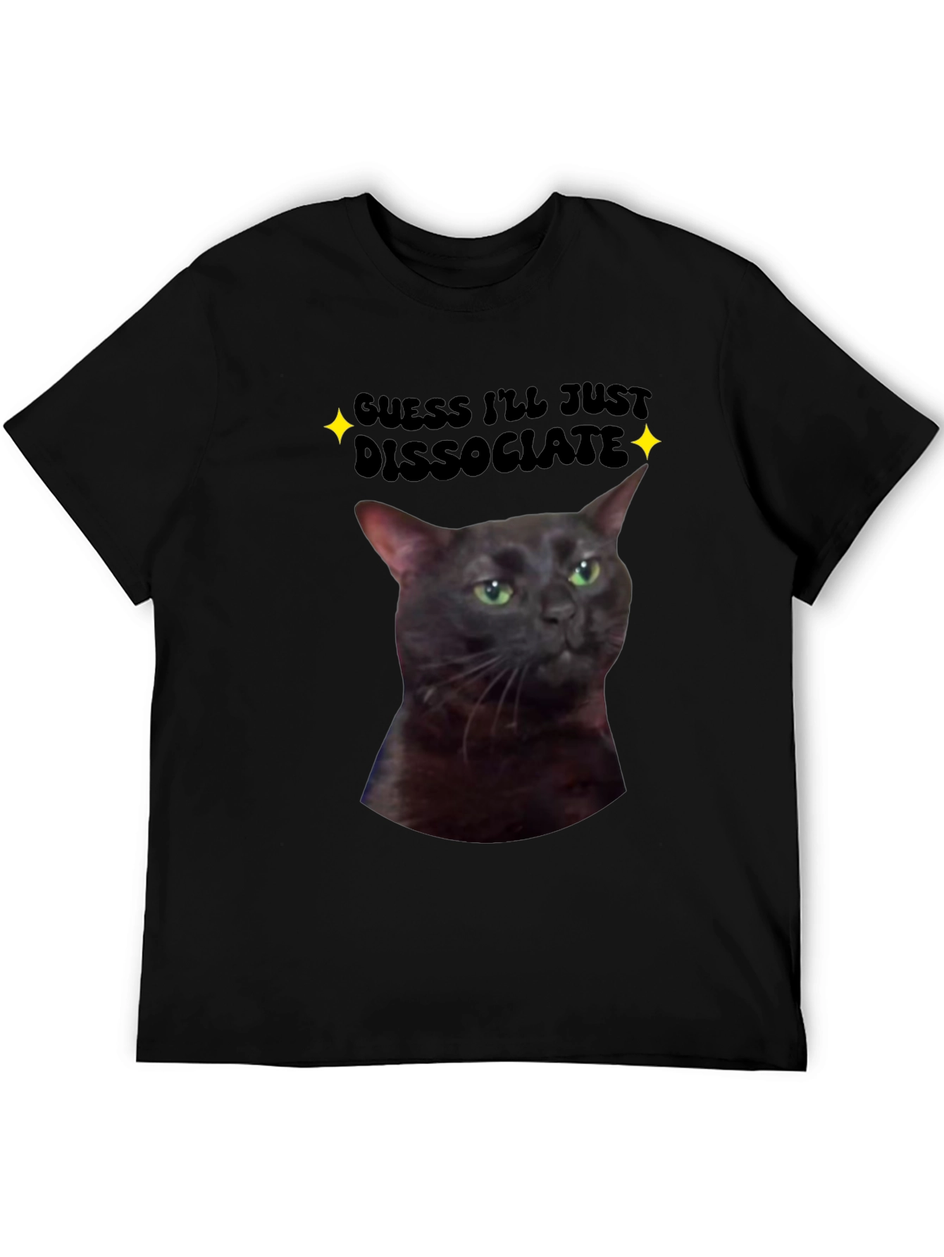Dissociate Cat T-Shirt