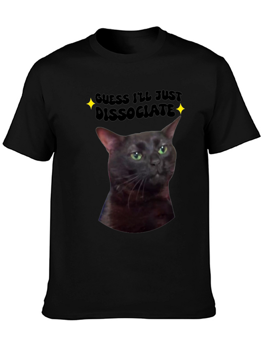 Dissociate Cat T-Shirt