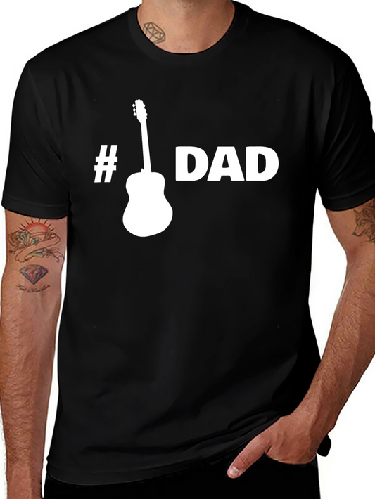 Guitar Dad T-Shirt - Music Lover Fathers Day Tee