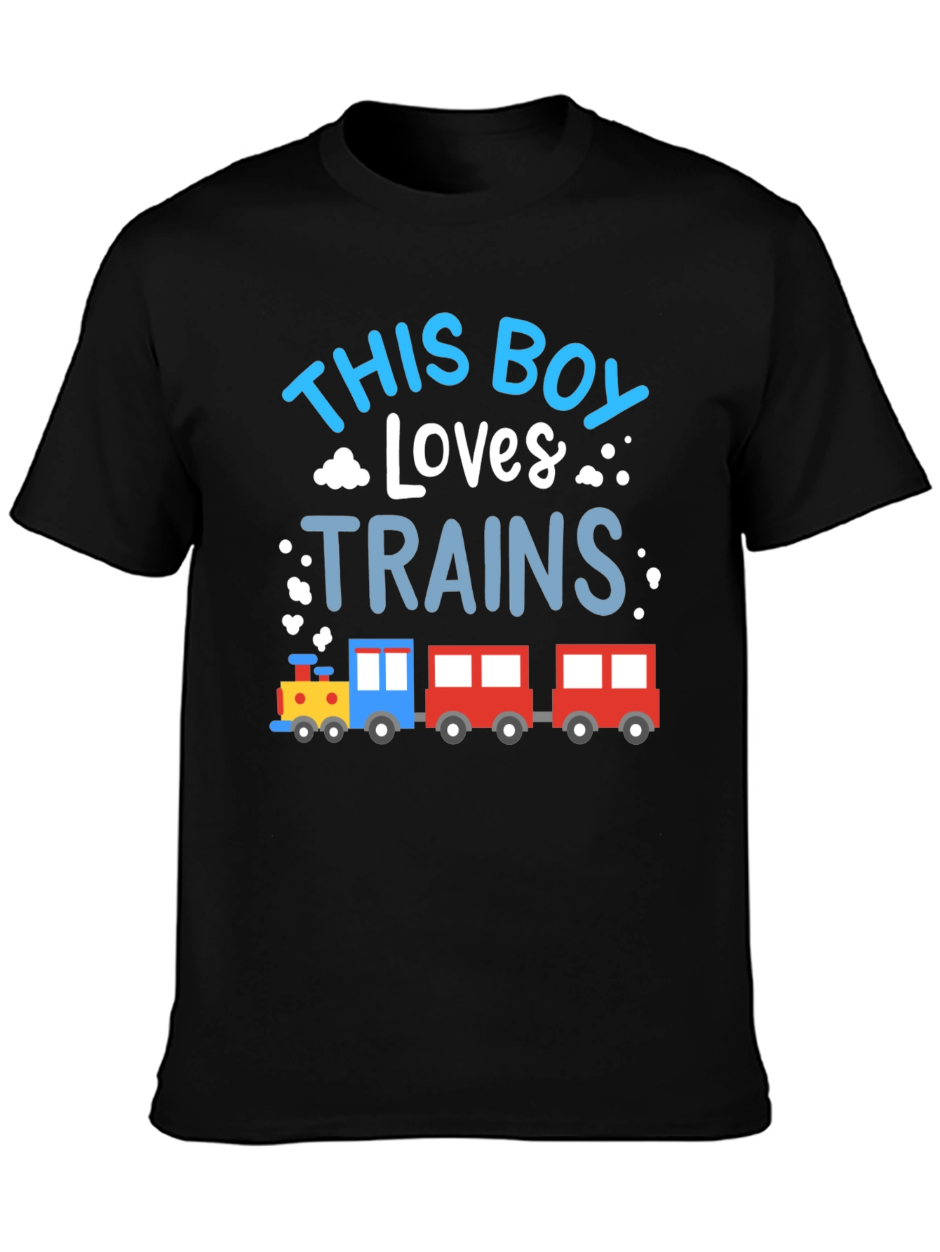 This Boy Loves Trains T-Shirt