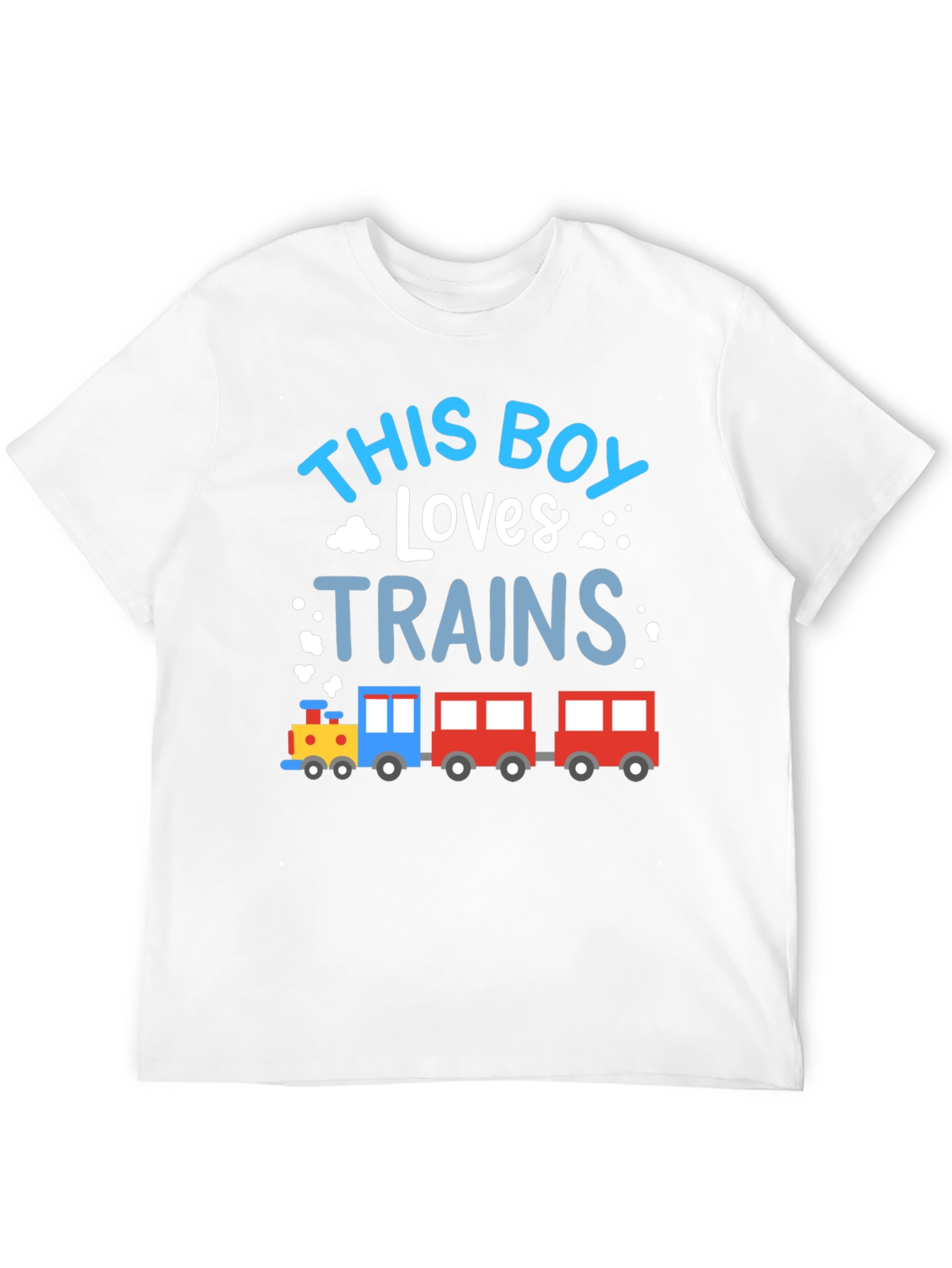 This Boy Loves Trains T-Shirt
