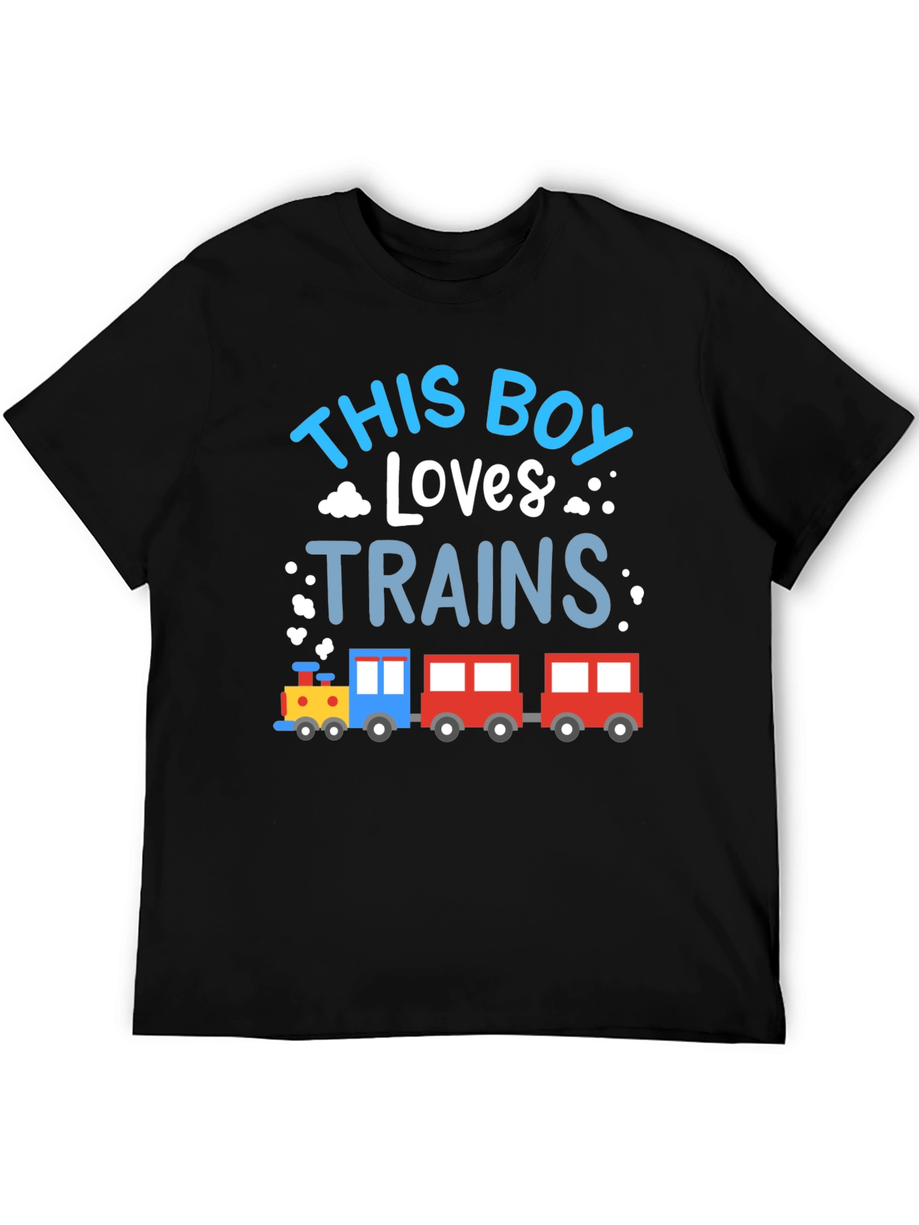 This Boy Loves Trains T-Shirt