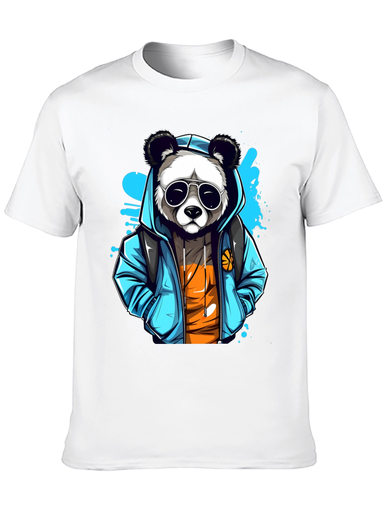 Cool Panda Graphic T-Shirt