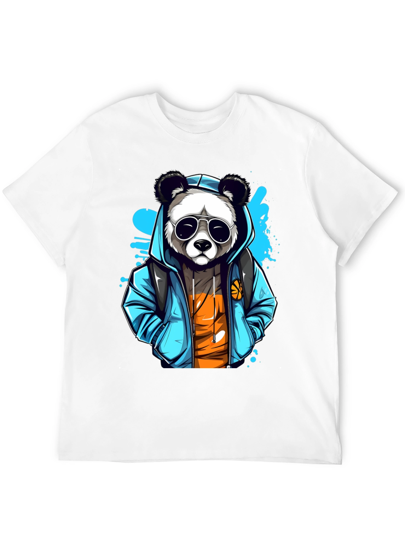 Cool Panda Graphic T-Shirt