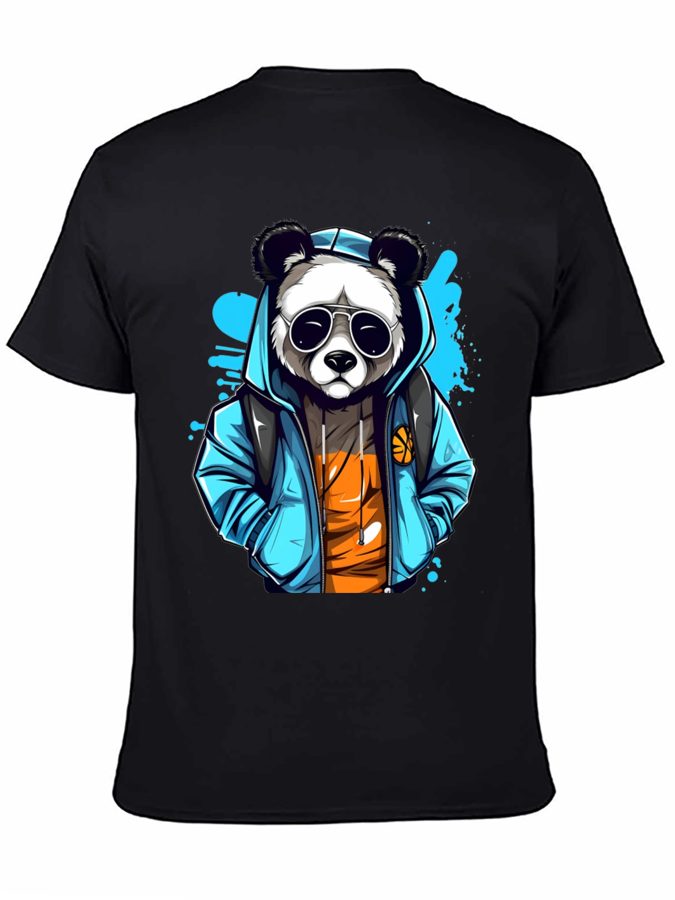 Cool Panda Graphic T-Shirt