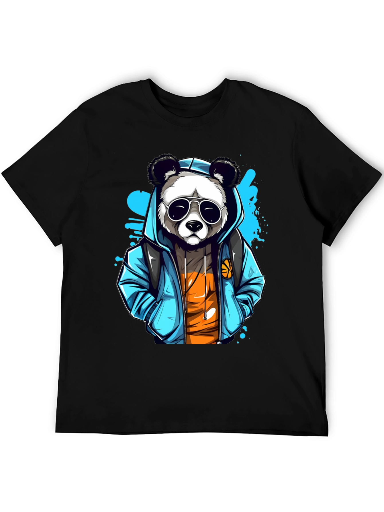 Cool Panda Graphic T-Shirt