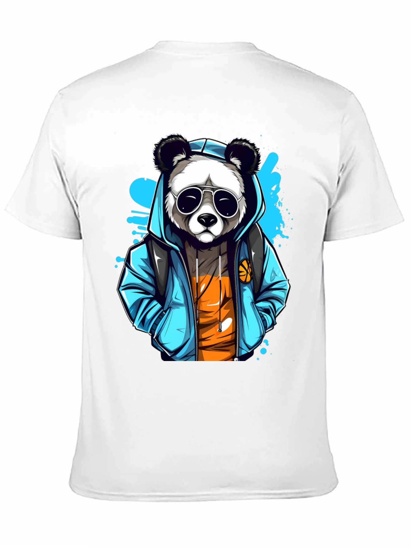 Cool Panda Graphic T-Shirt