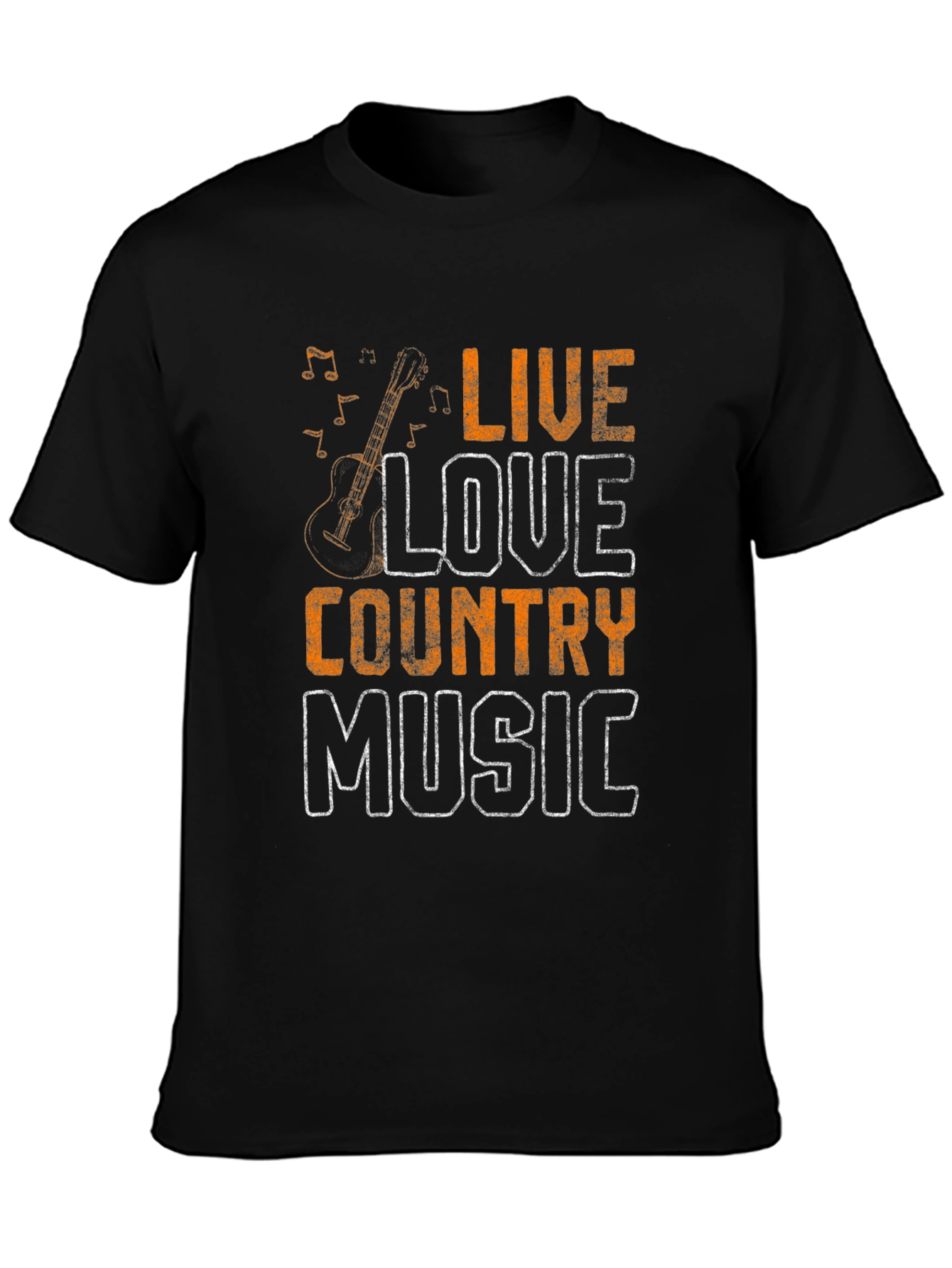 Live Love Country Music Graphic Tee