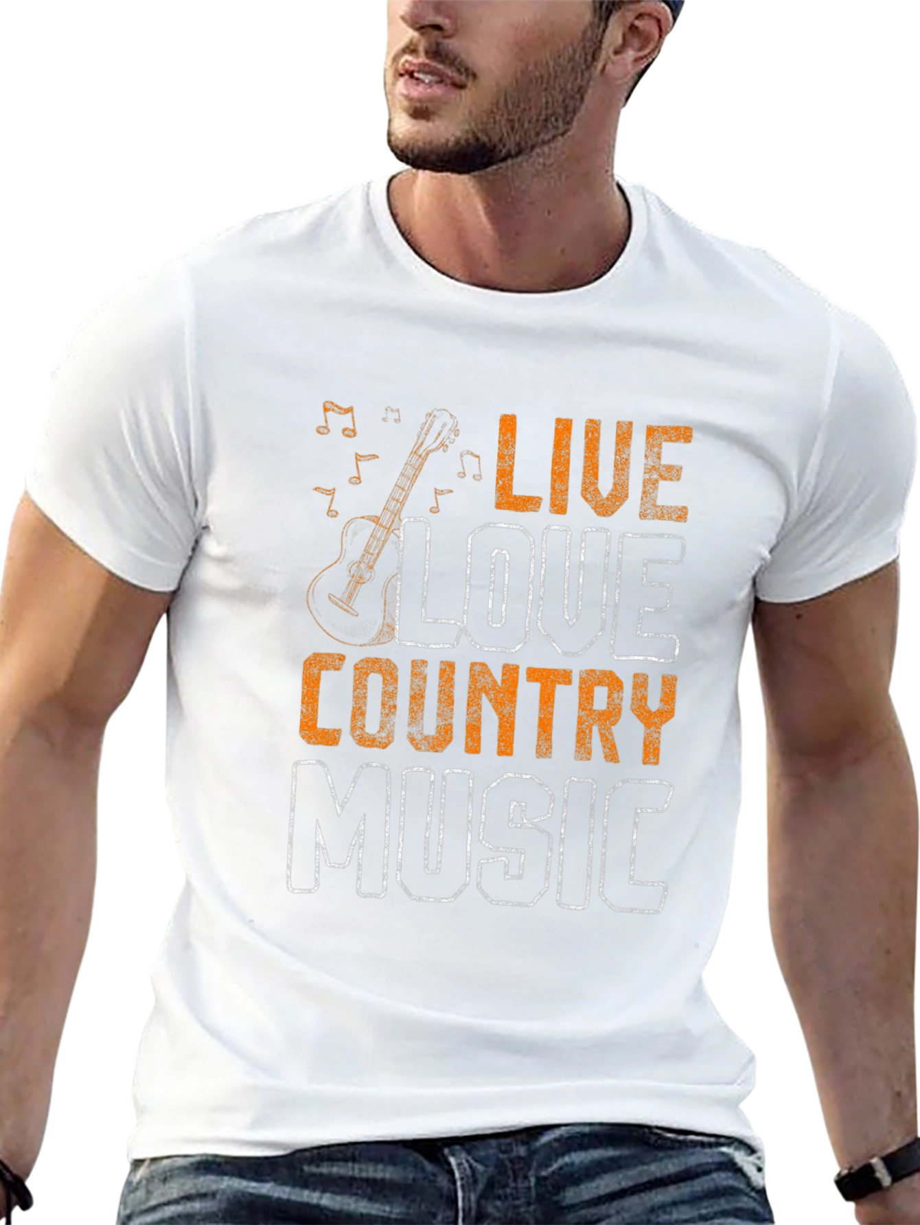 Live Love Country Music Graphic Tee