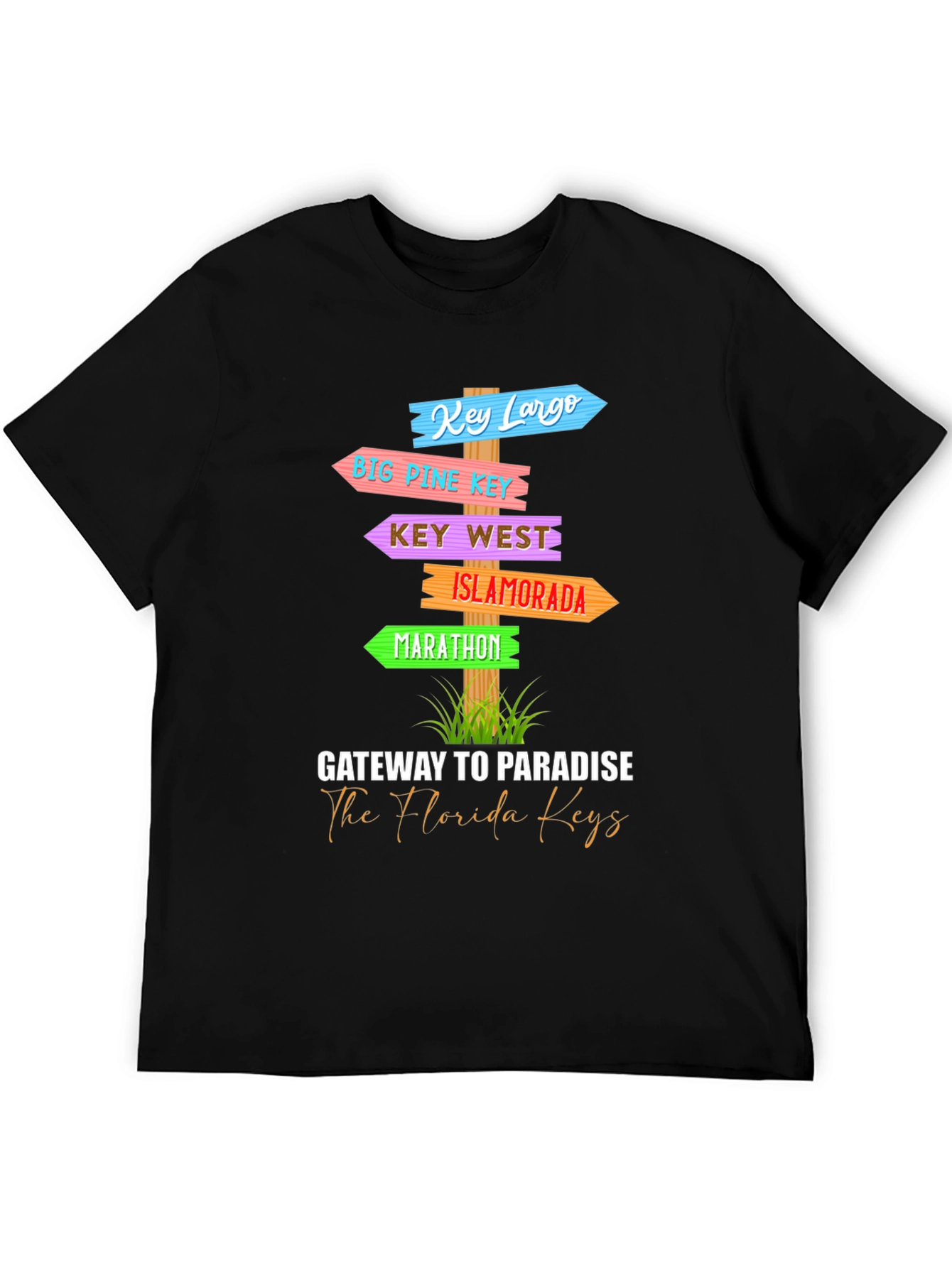 Florida Keys Destination Sign T-Shirt