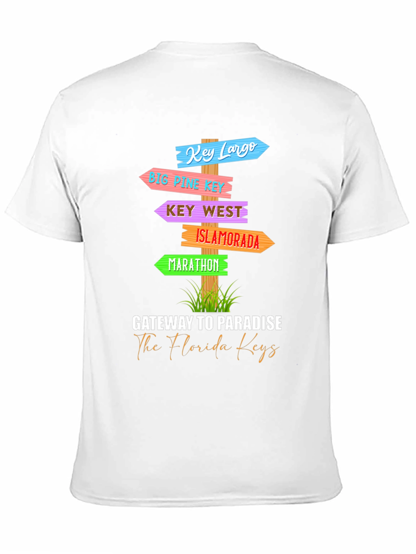 Florida Keys Destination Sign T-Shirt