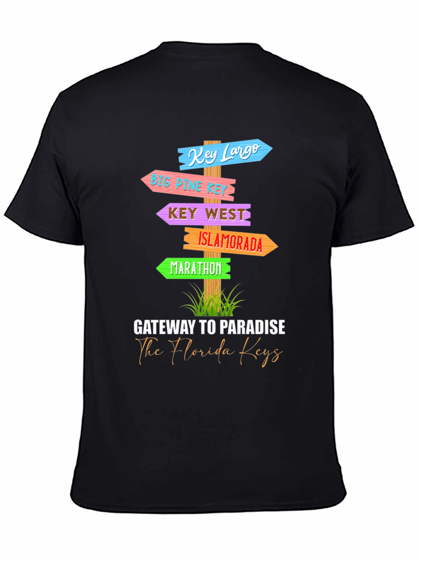 Florida Keys Destination Sign T-Shirt