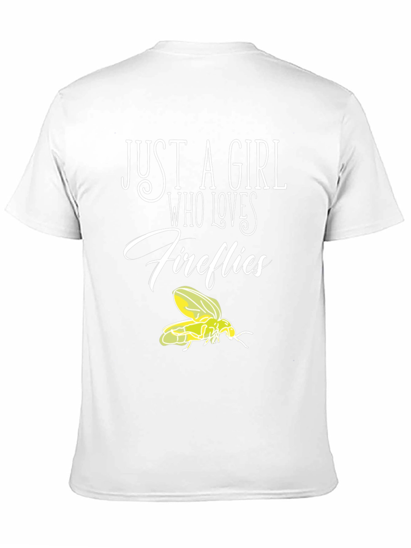 Just A Girl Who Loves Fireflies Graphic T-Shirt