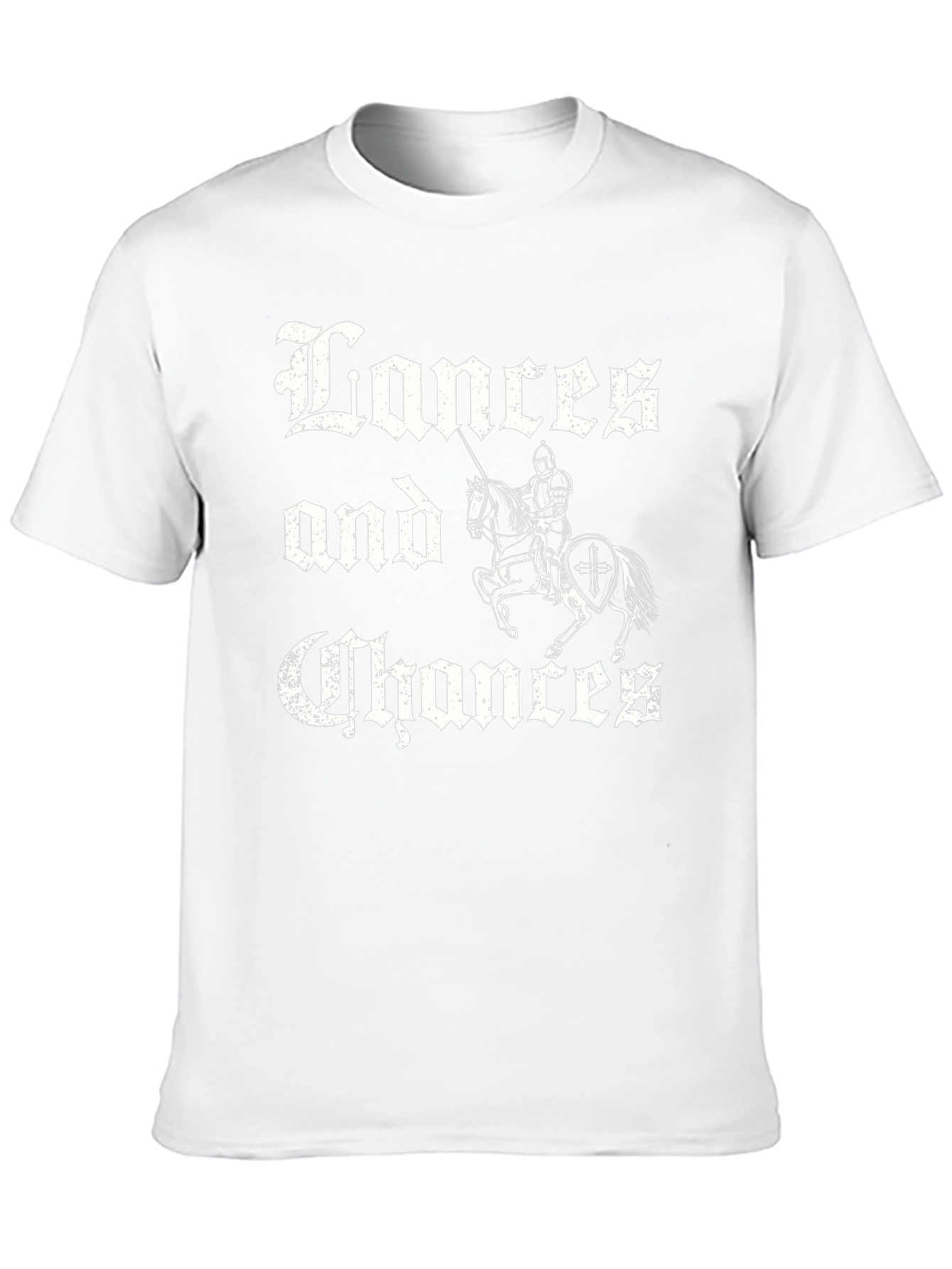 Lances and Chances Black T-Shirt