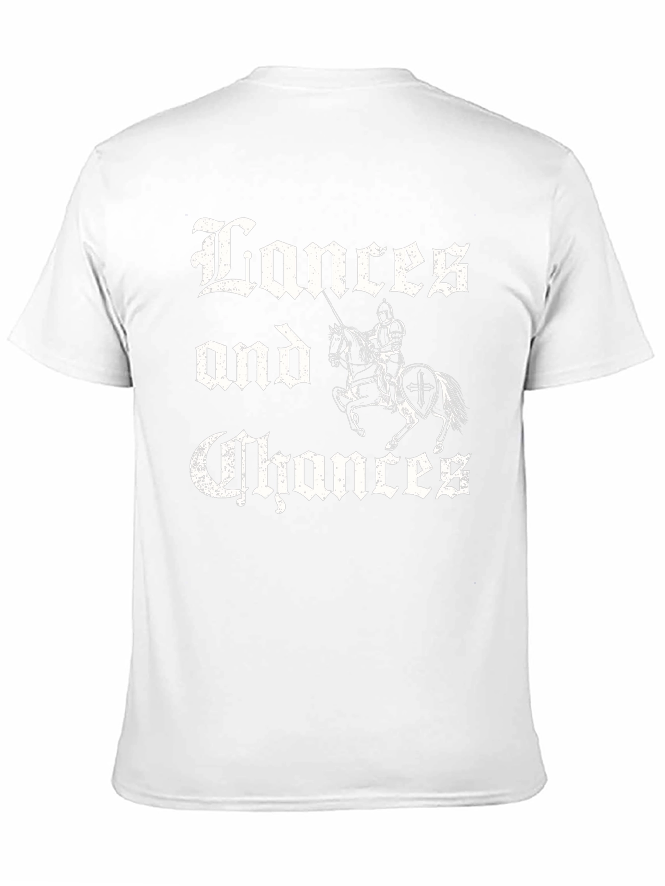 Lances and Chances Black T-Shirt