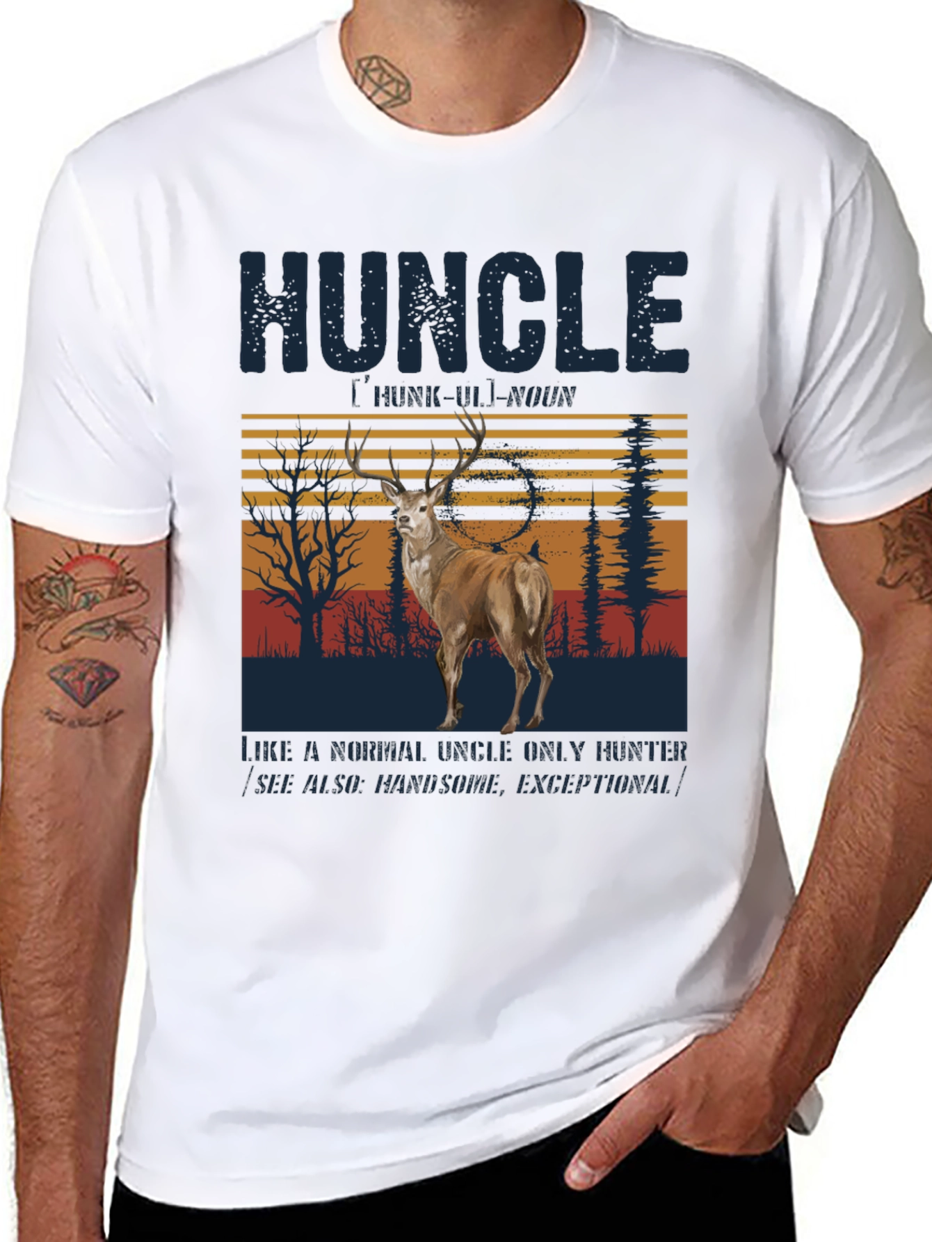 Huncle Deer Hunting T-Shirt