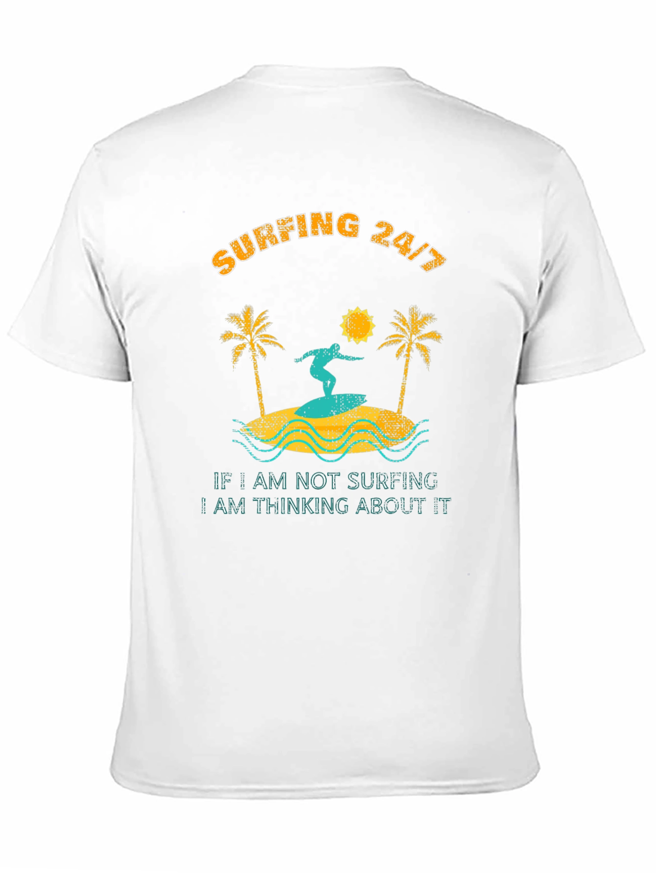 Surfing 24/7 Graphic Tee
