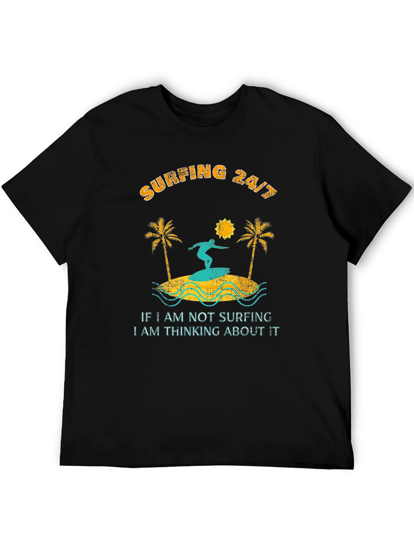 Surfing 24/7 Graphic Tee