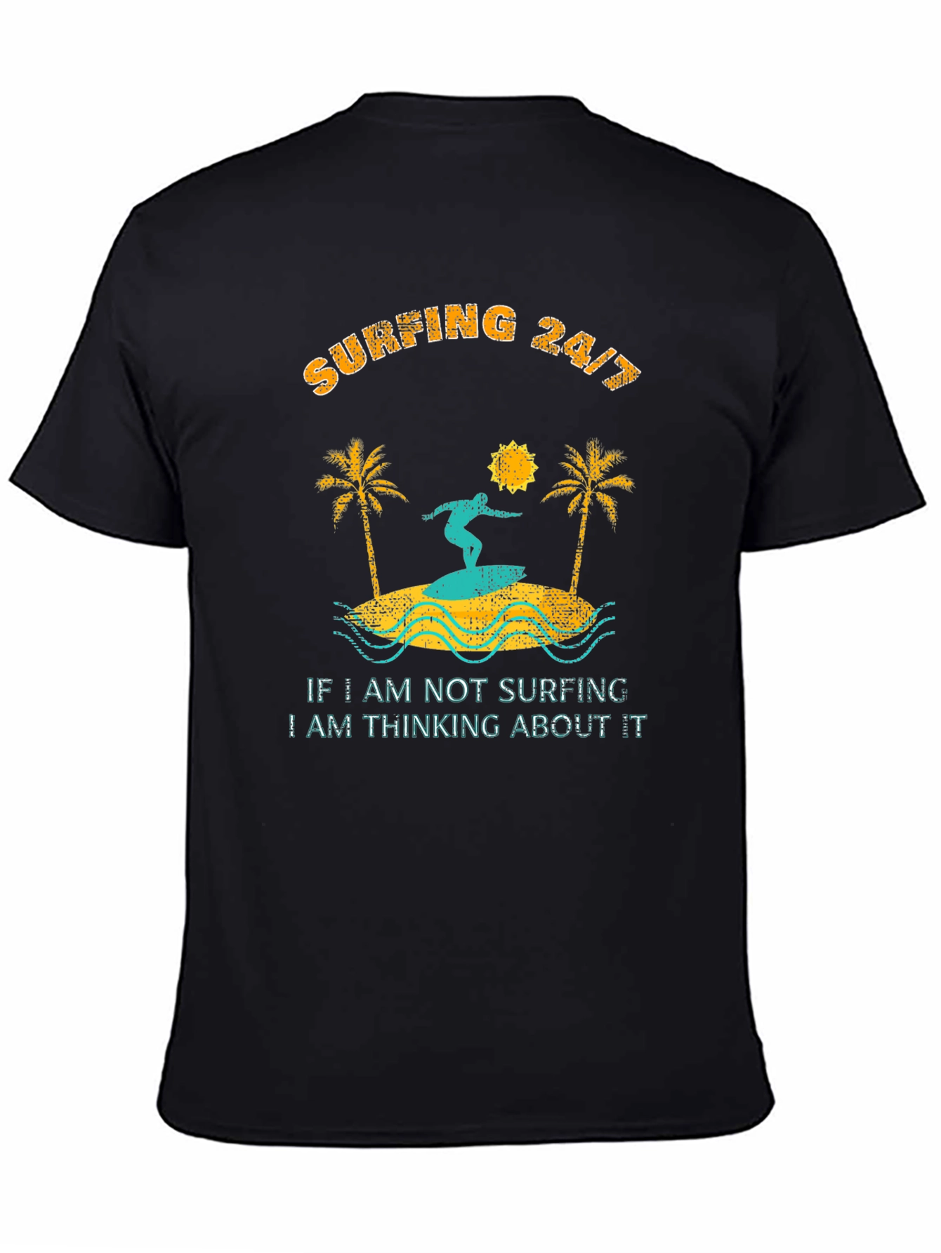 Surfing 24/7 Graphic Tee