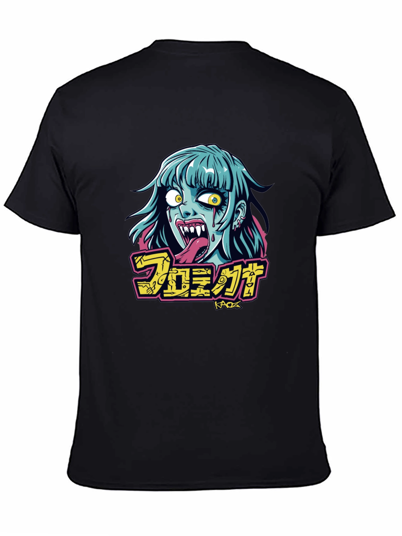 Zombie Graphic Tee - Black