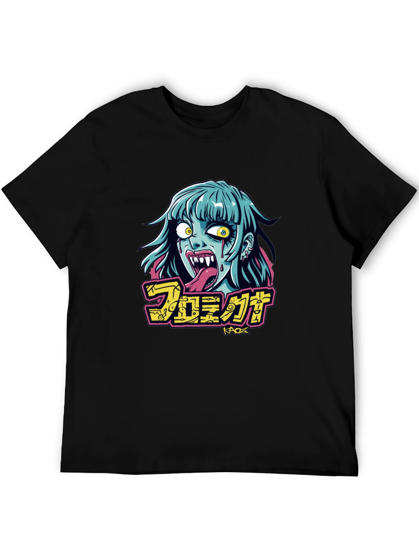 Zombie Graphic Tee - Black