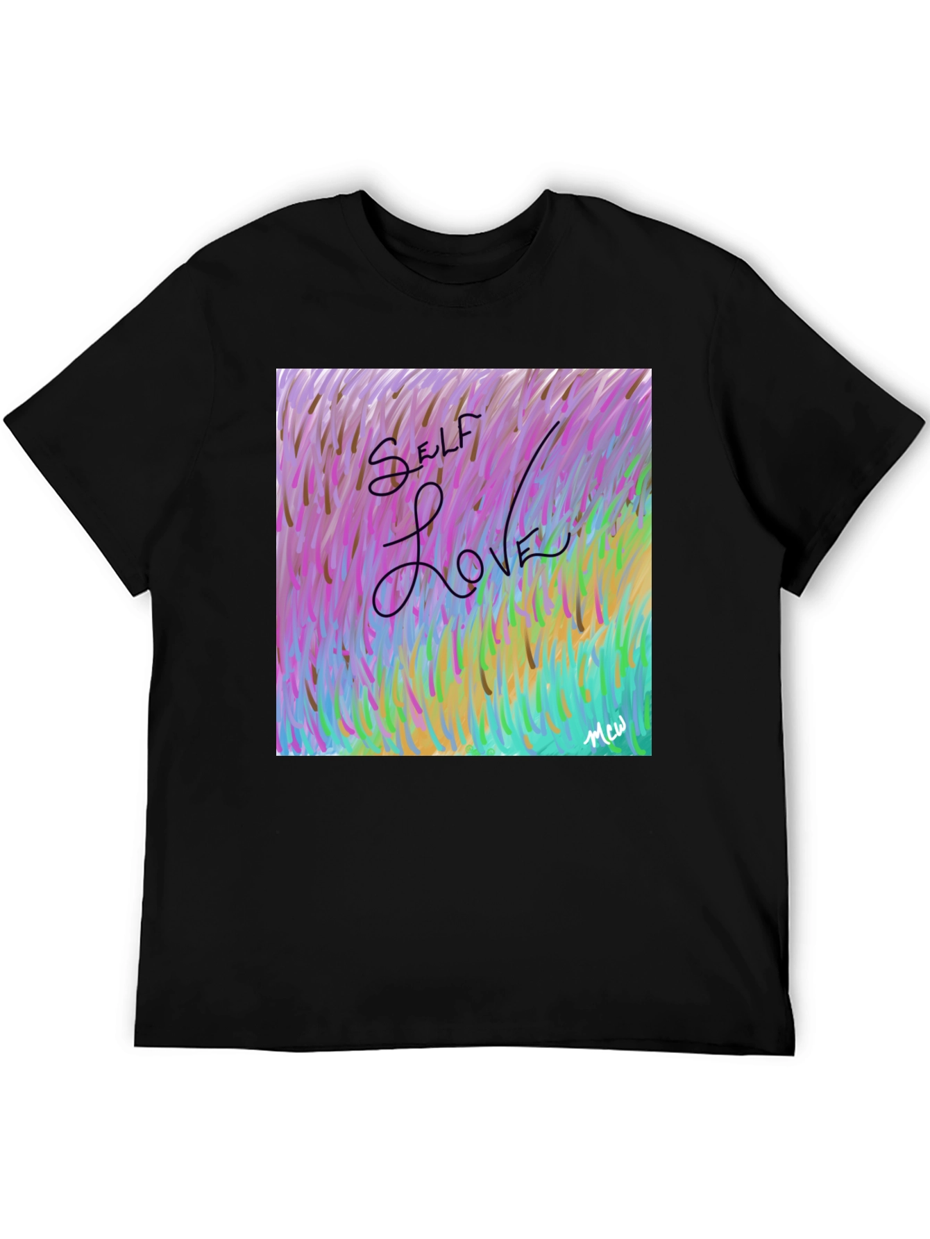 Self Love Graphic Tee - Artistic Comfort