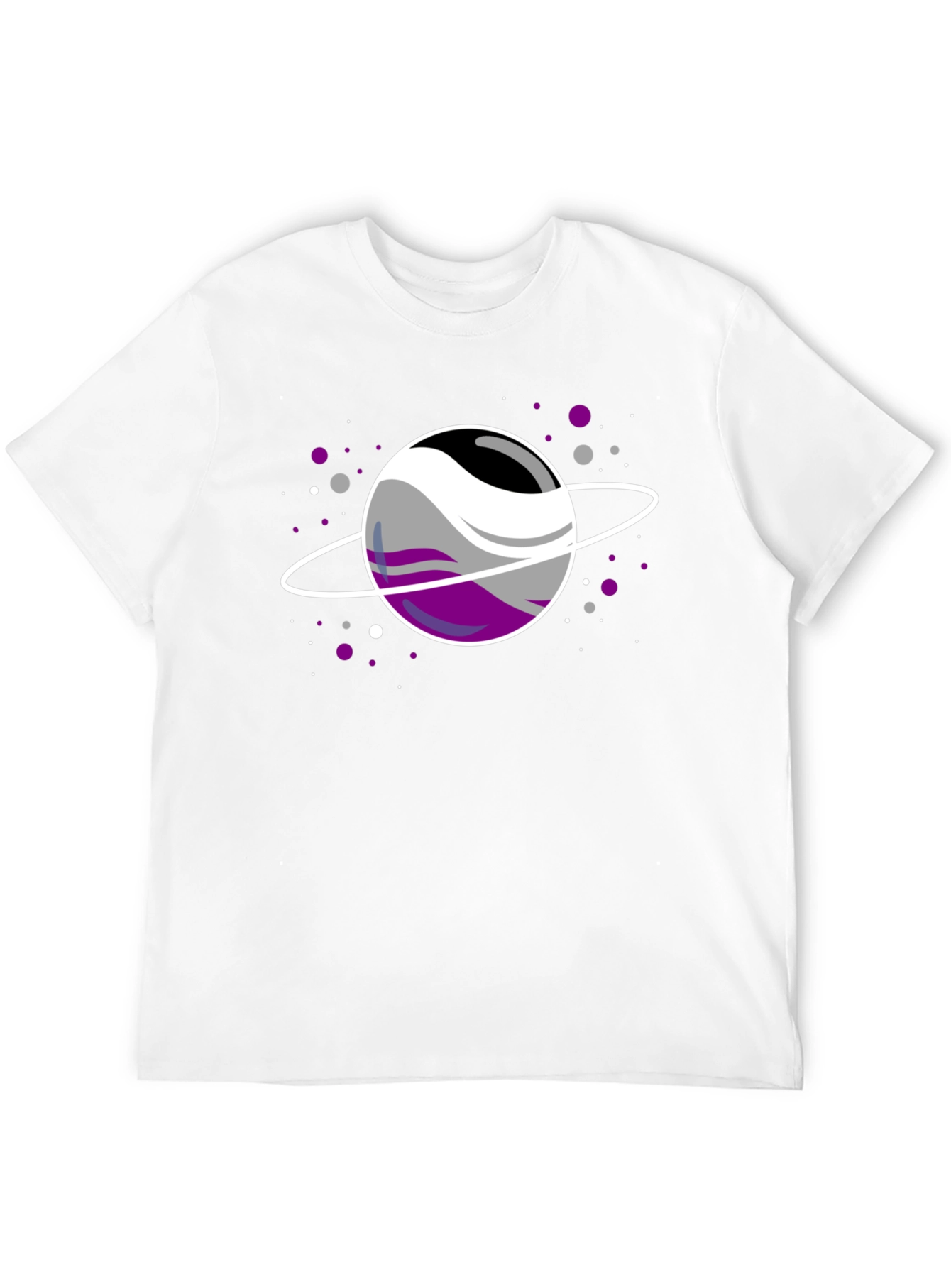 Ace Pride Planet Black T-Shirt