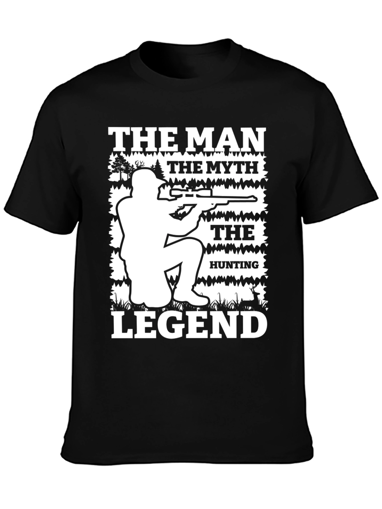 The Man The Myth Hunting Legend Graphic T-Shirt