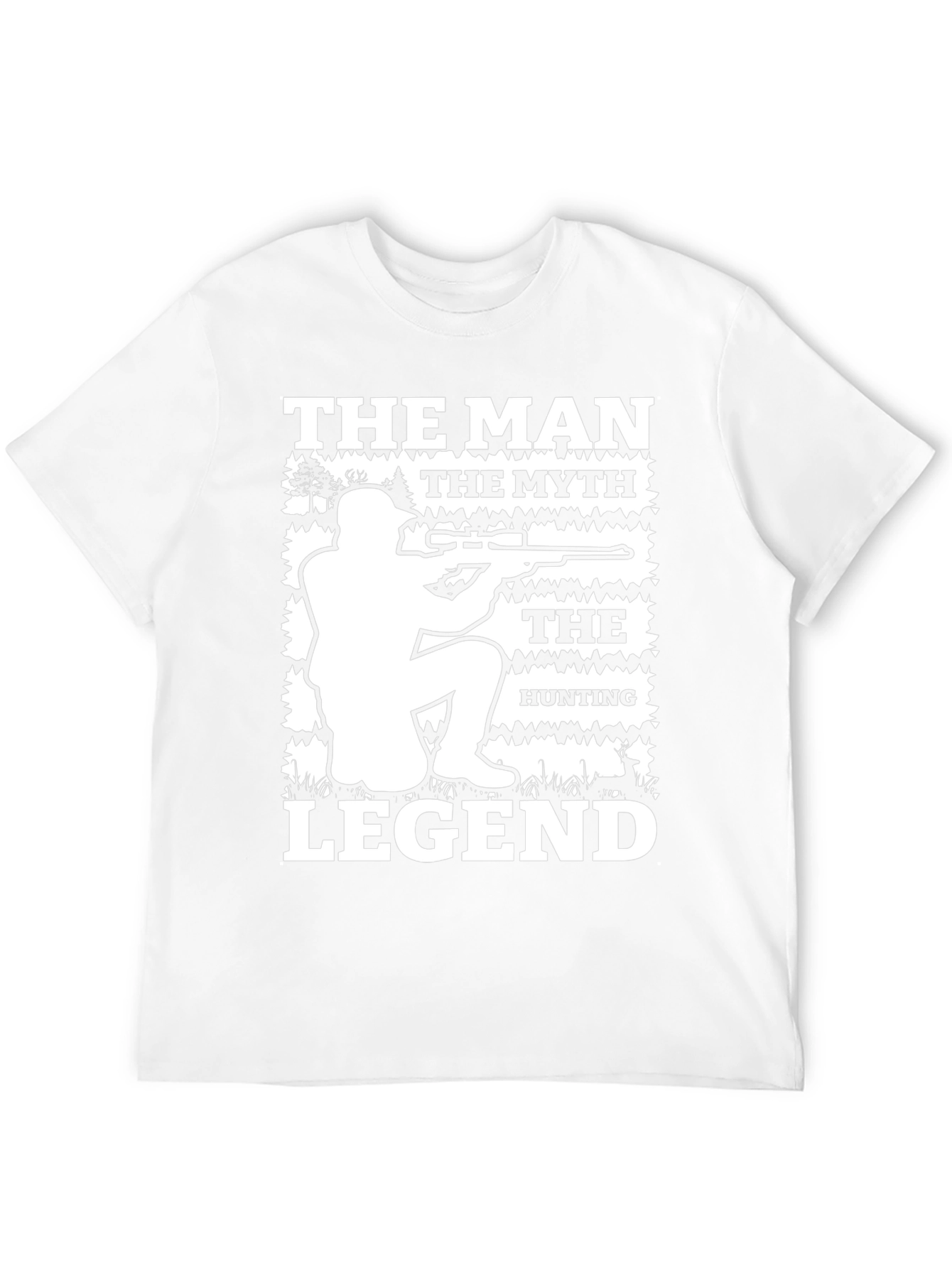 The Man The Myth Hunting Legend Graphic T-Shirt