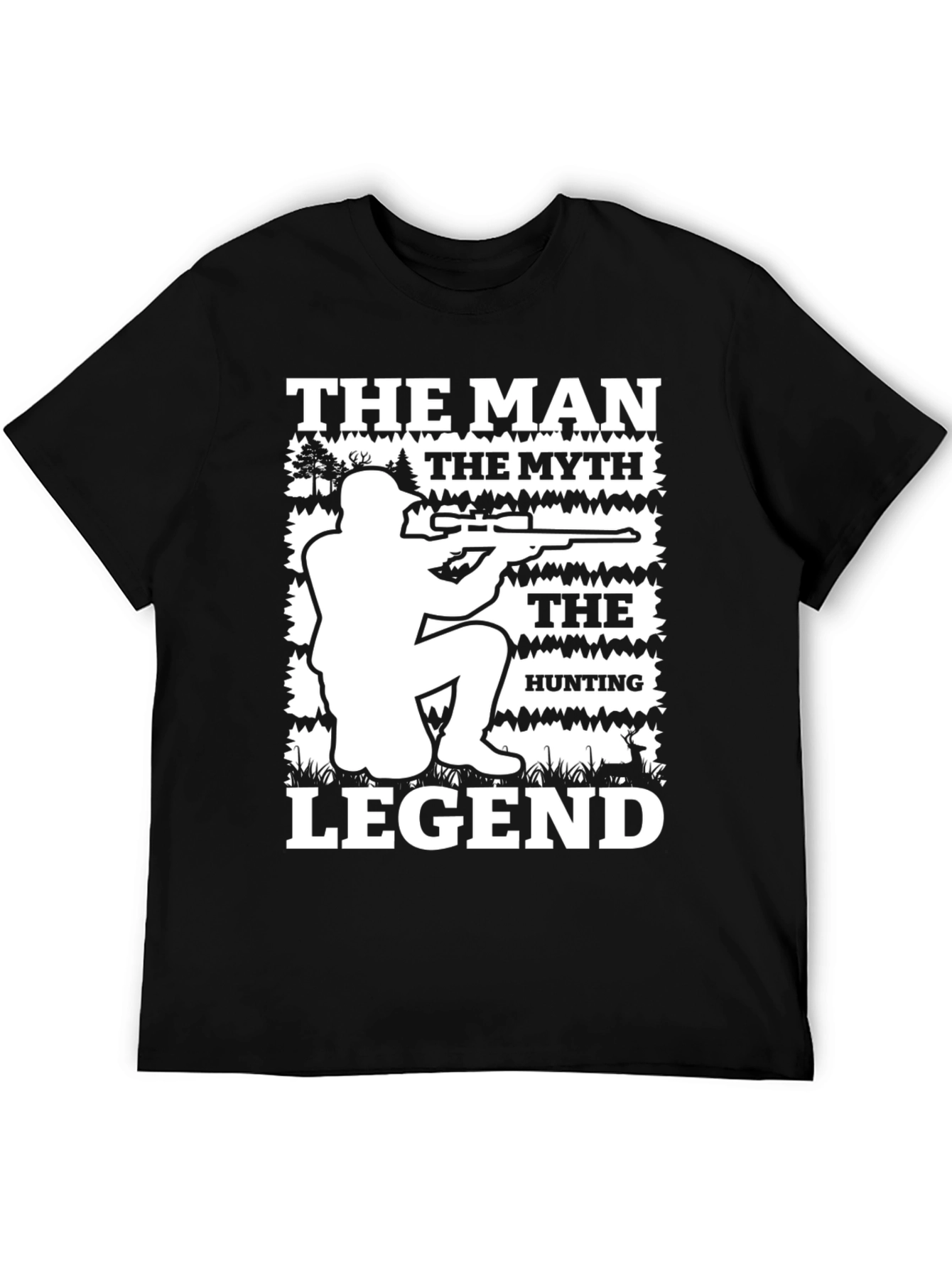 The Man The Myth Hunting Legend Graphic T-Shirt