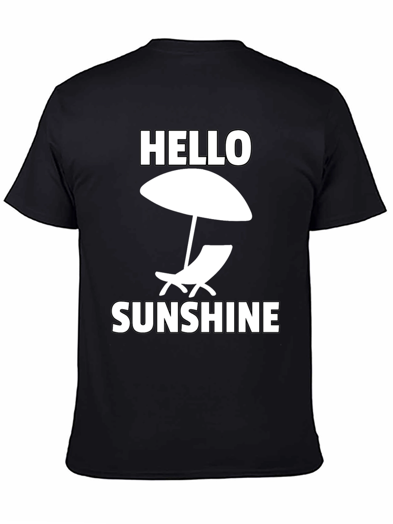 Hello Sunshine Graphic Tee - Beach Vibes T-Shirt