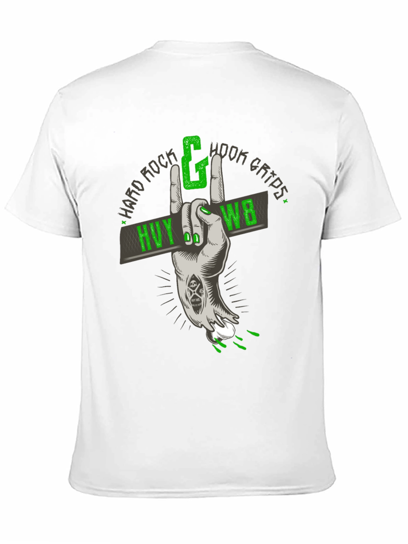 Hard Rock Hook Grips Graphic T-Shirt
