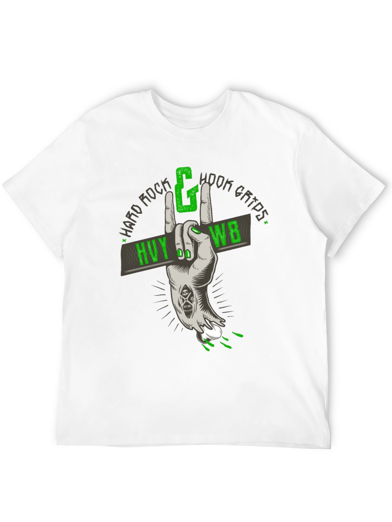 Hard Rock Hook Grips Graphic T-Shirt