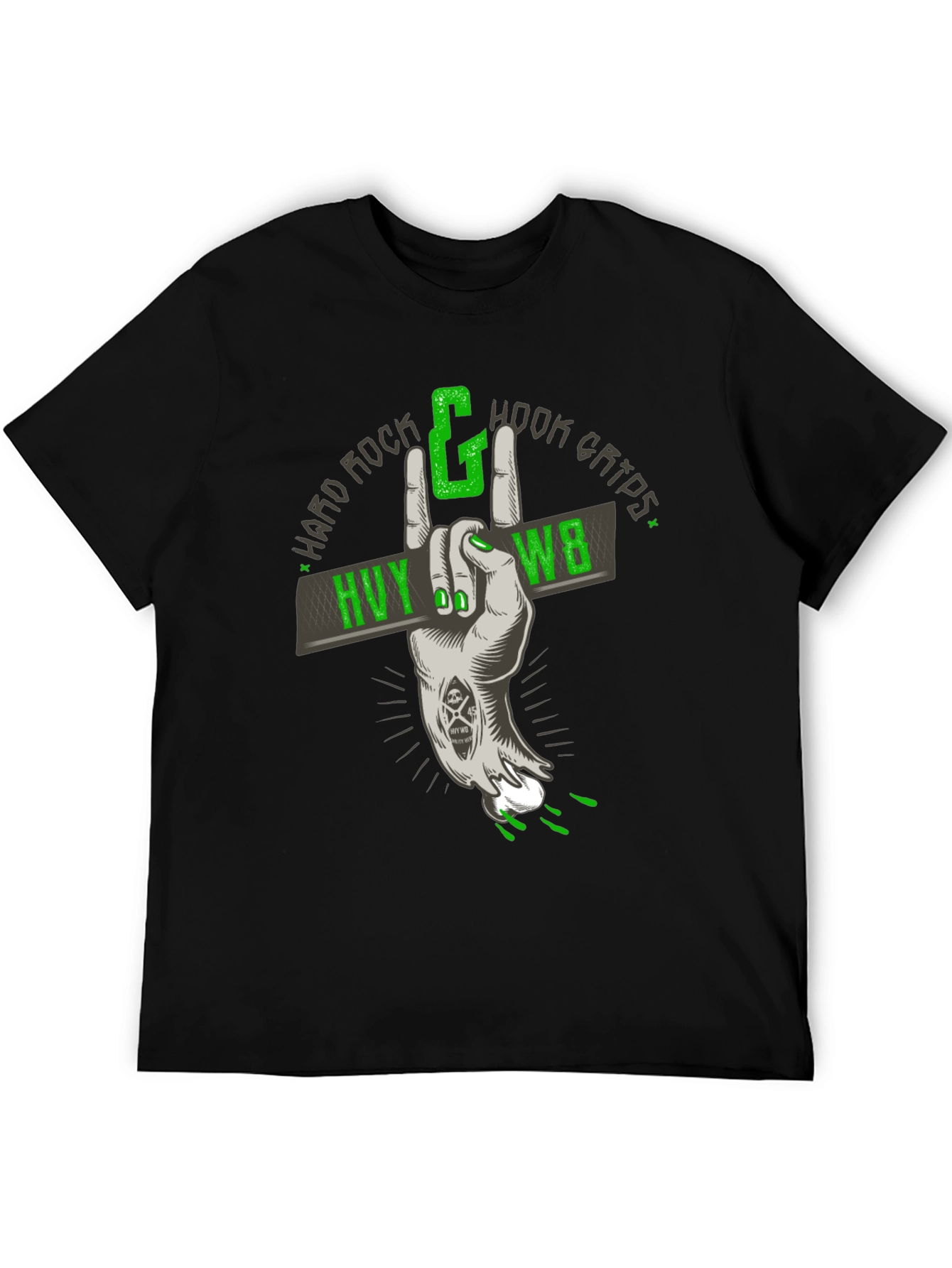 Hard Rock Hook Grips Graphic T-Shirt
