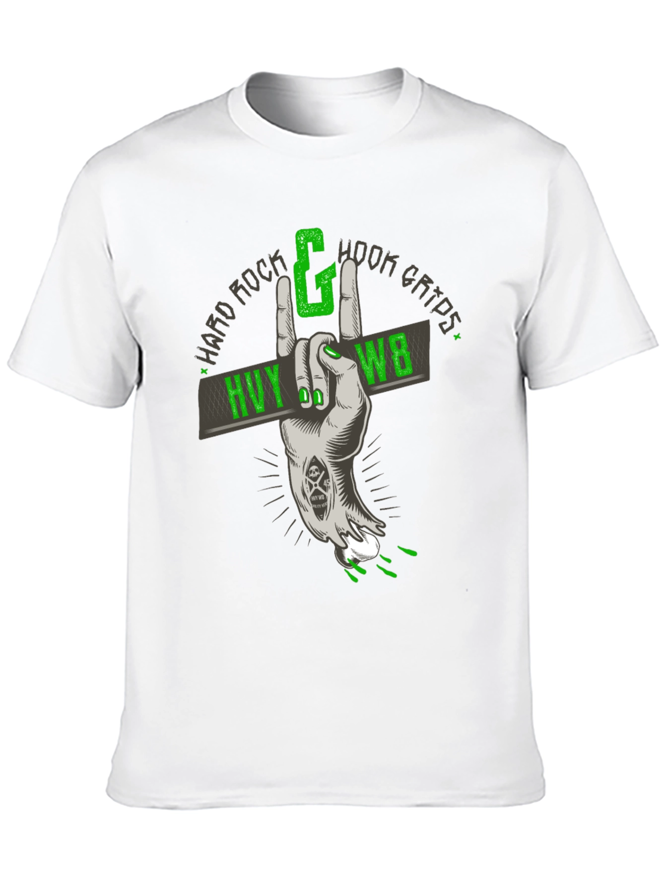 Hard Rock Hook Grips Graphic T-Shirt