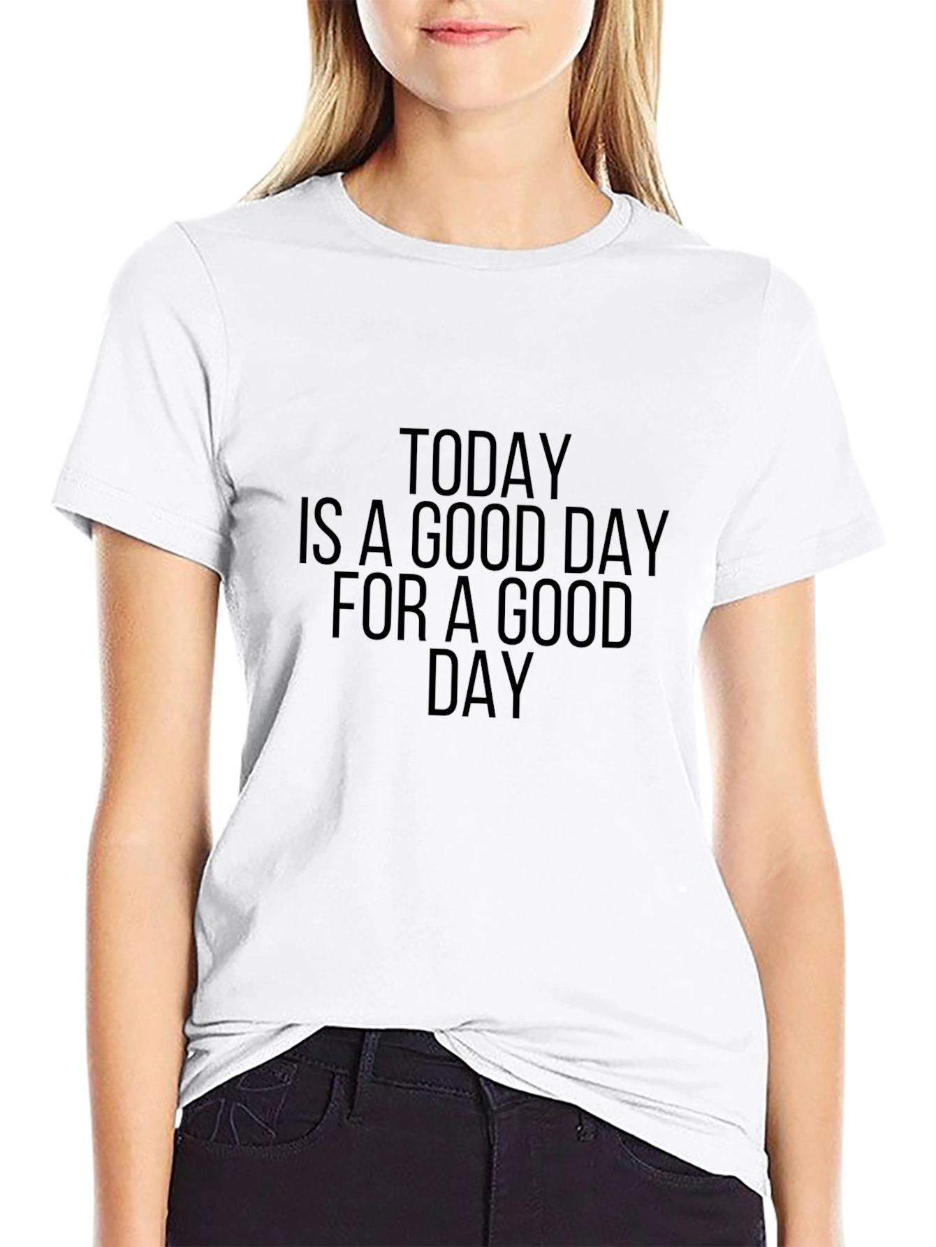 Good Day Graphic Tee - Soft Cotton Blend Shirt