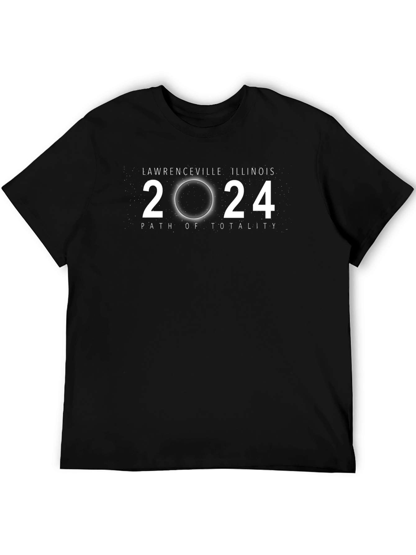 Lawrenceville Illinois 2024 Solar Eclipse T-Shirt