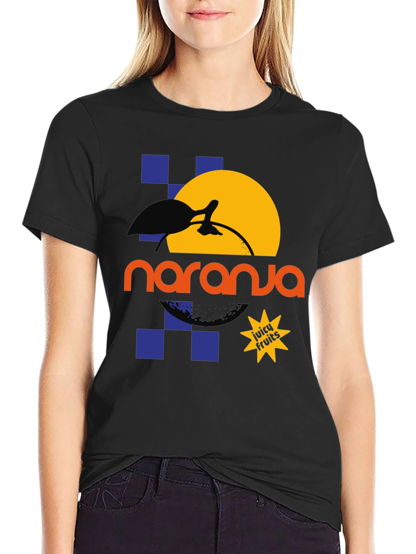 Naranja Juicy Fruits Graphic Tee
