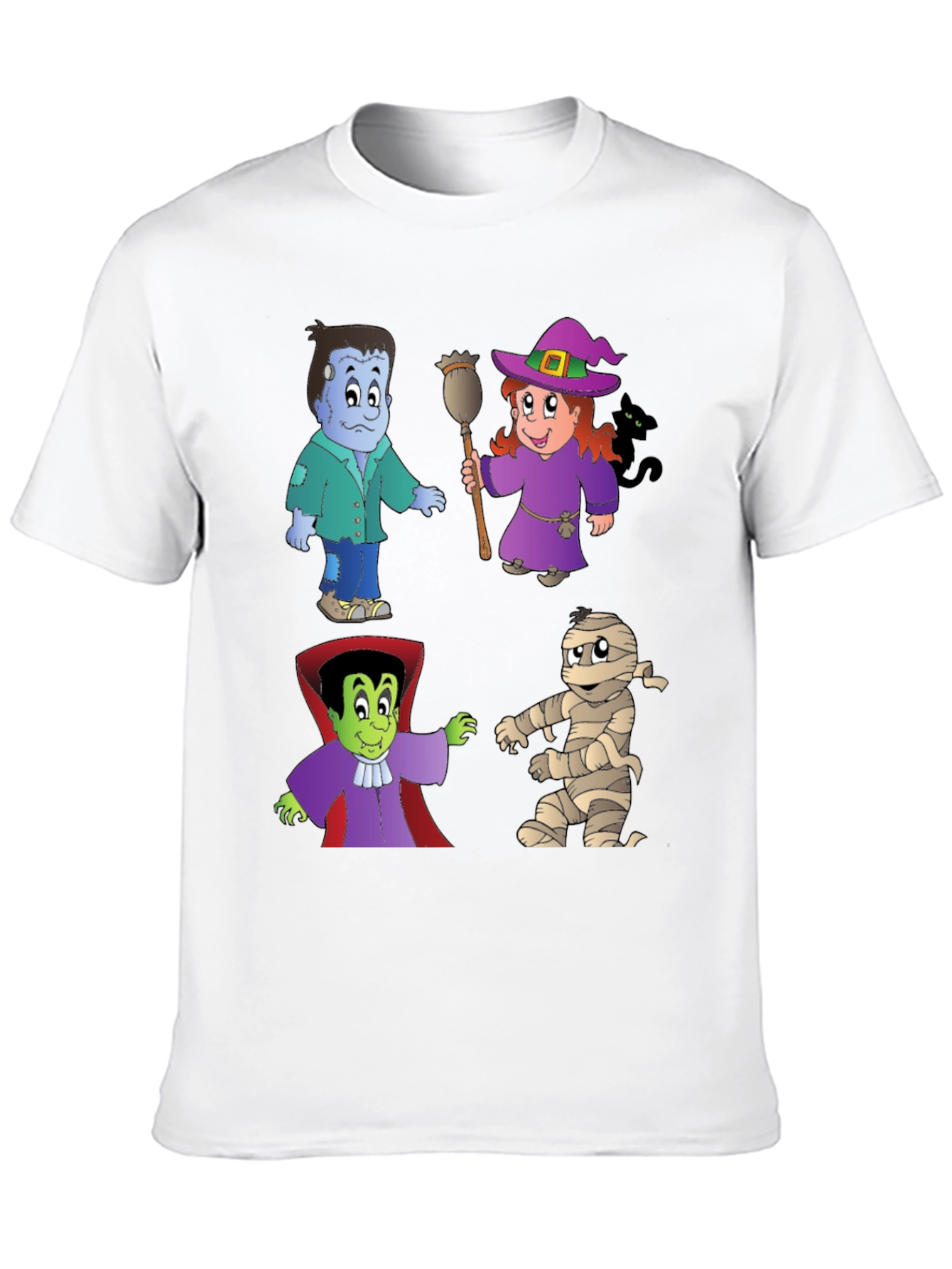 Halloween Cartoon Character T-Shirt